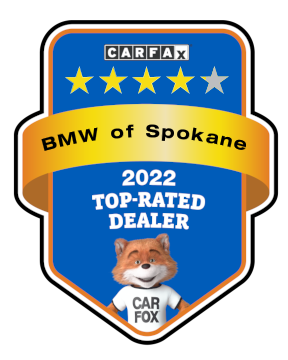BMW of Spokane 2022 Carfax Award Badge