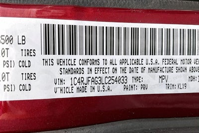 2020 Jeep Grand Cherokee North