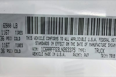 2020 RAM 1500 Big Horn