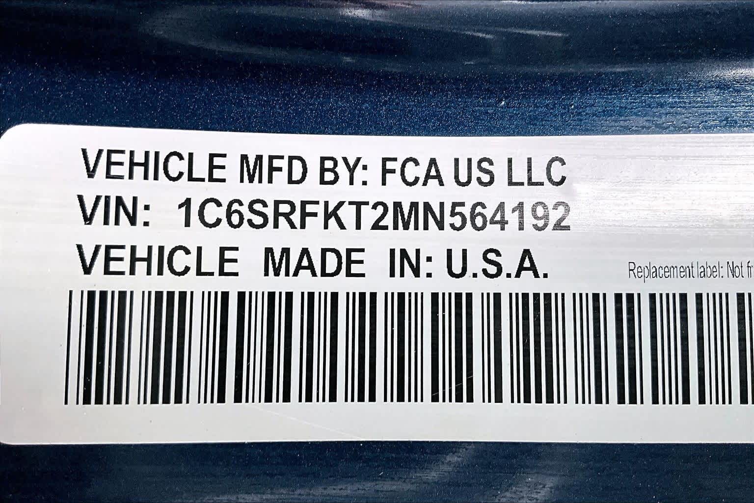 2021 RAM 1500 Longhorn