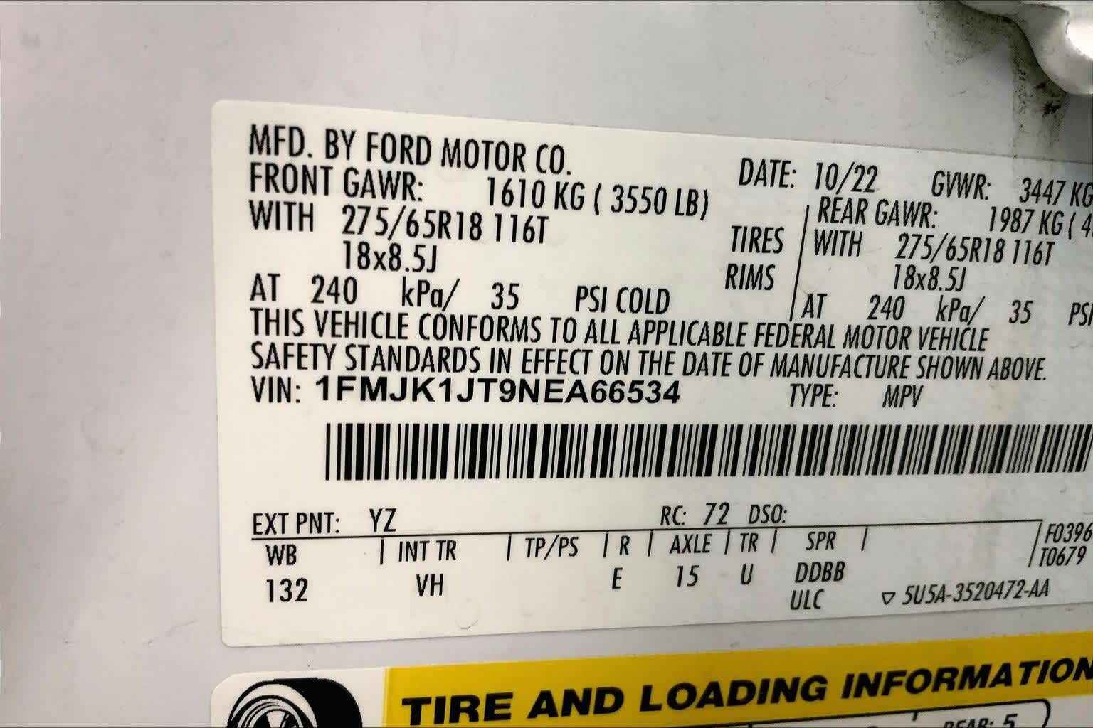 2022 Ford Expedition Max XLT