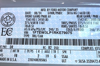 2024 Ford F-150 XLT