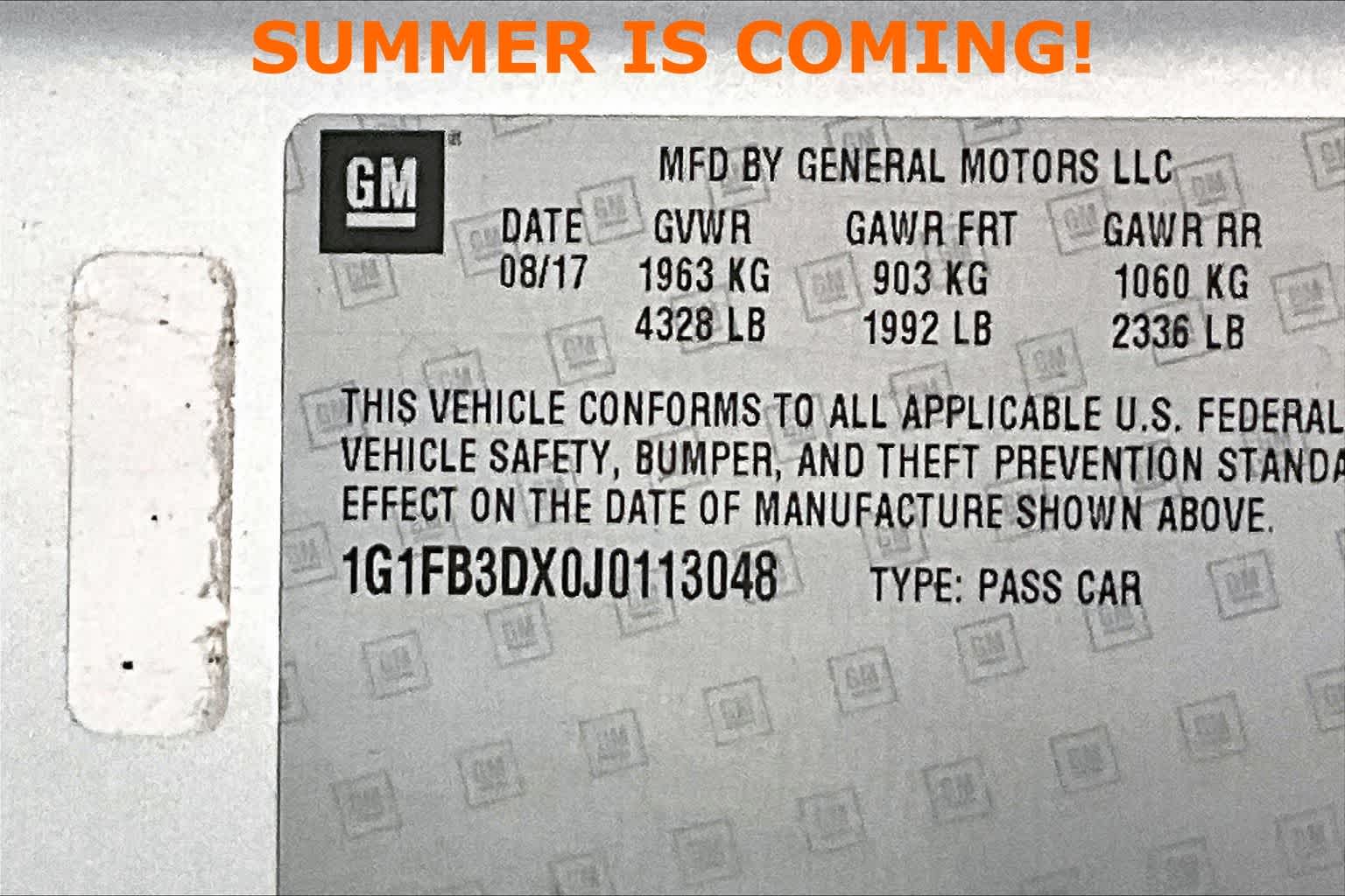 2018 Chevrolet Camaro 1LT