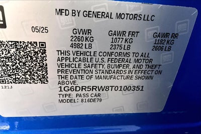 2026 Cadillac CT5-V 4dr Sdn