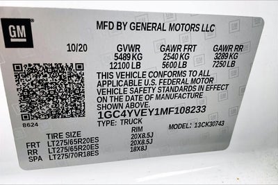 2021 Chevrolet Silverado 3500HD High Country