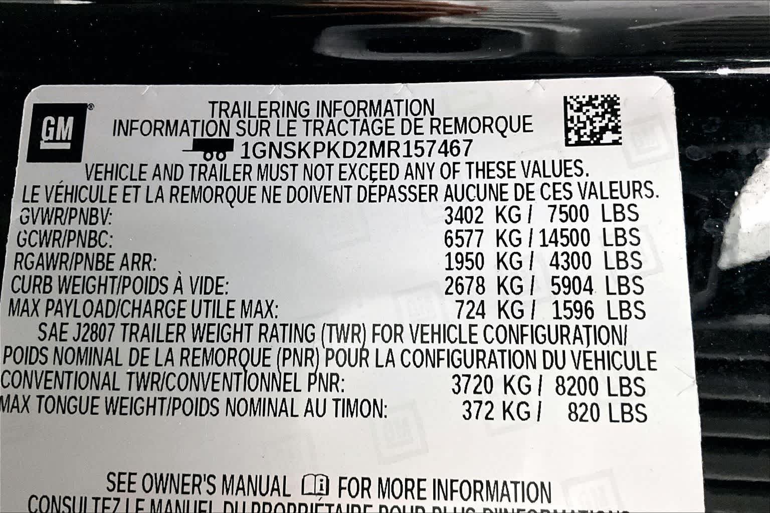 2021 Chevrolet Tahoe Z71