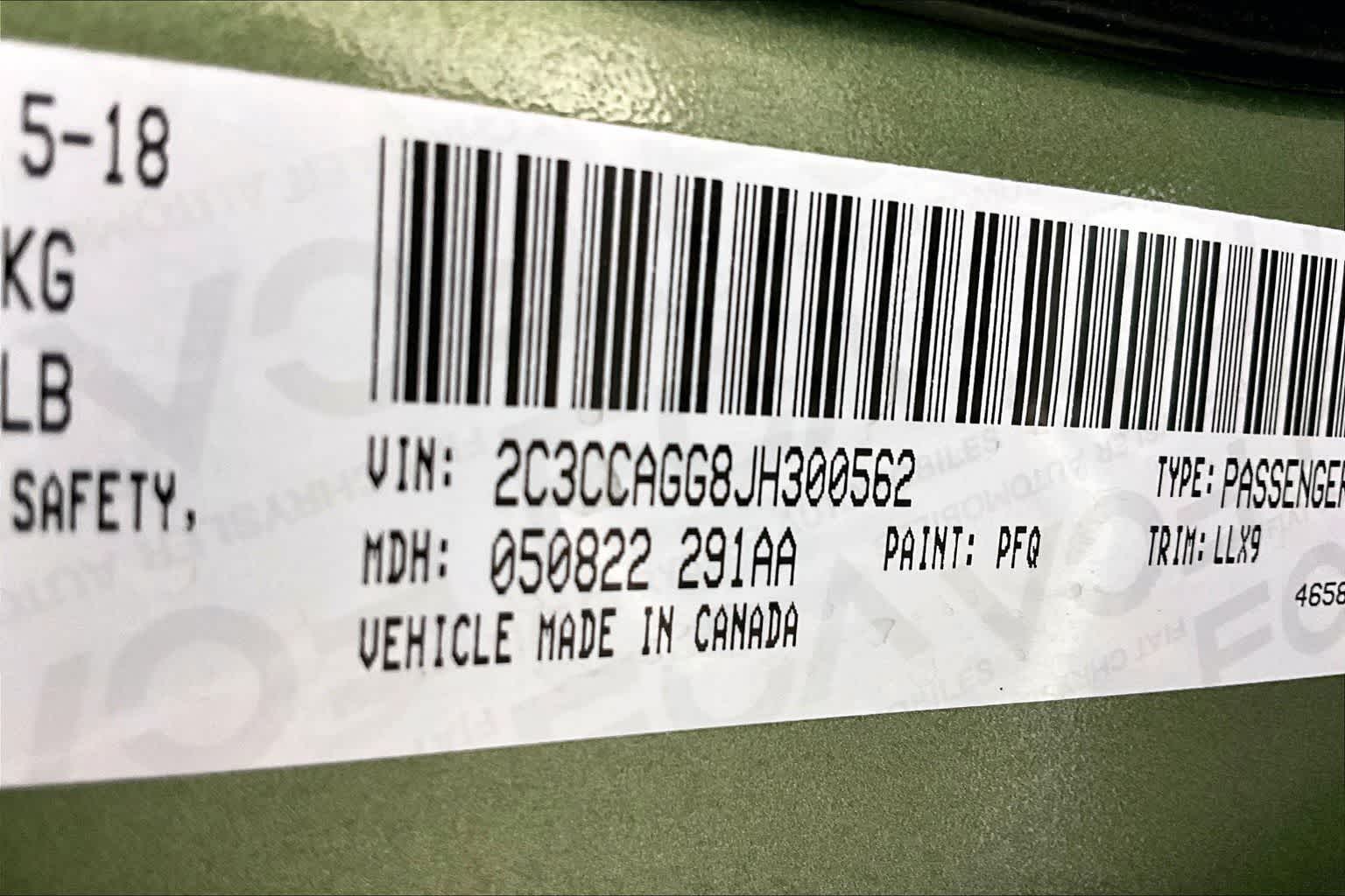 2018 Chrysler 300 300S