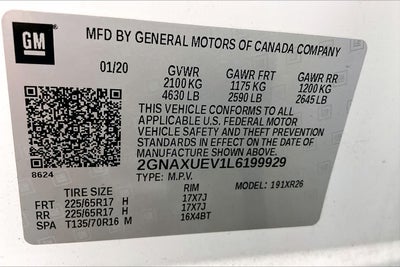 2020 Chevrolet Equinox LT