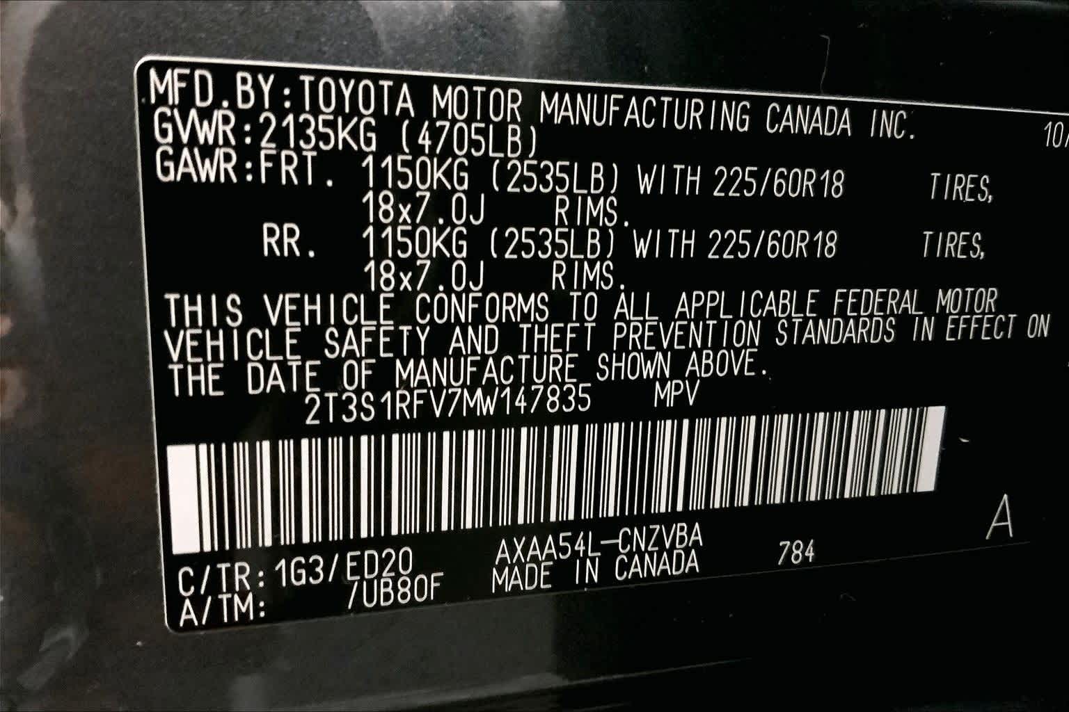 2021 Toyota RAV4 TRD Off Road