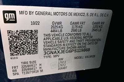 2023 Chevrolet Equinox LT