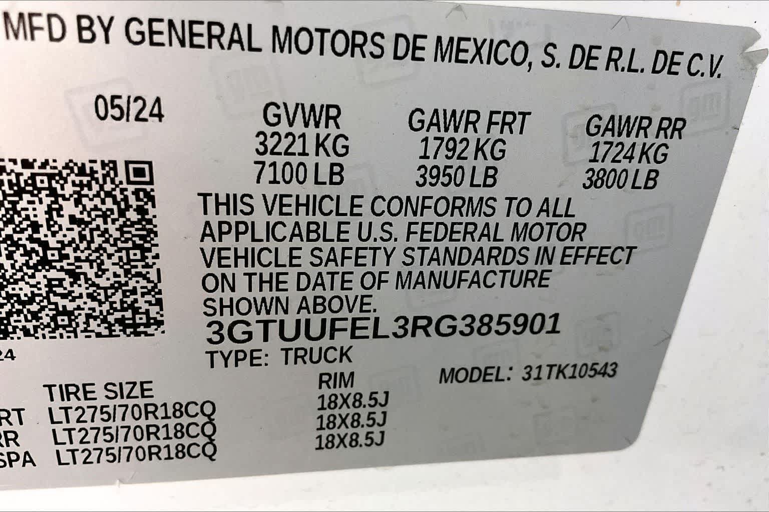 2024 GMC Sierra 1500 AT4X