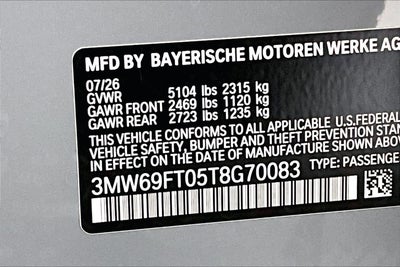 2026 BMW M340i M340i NA xDrive