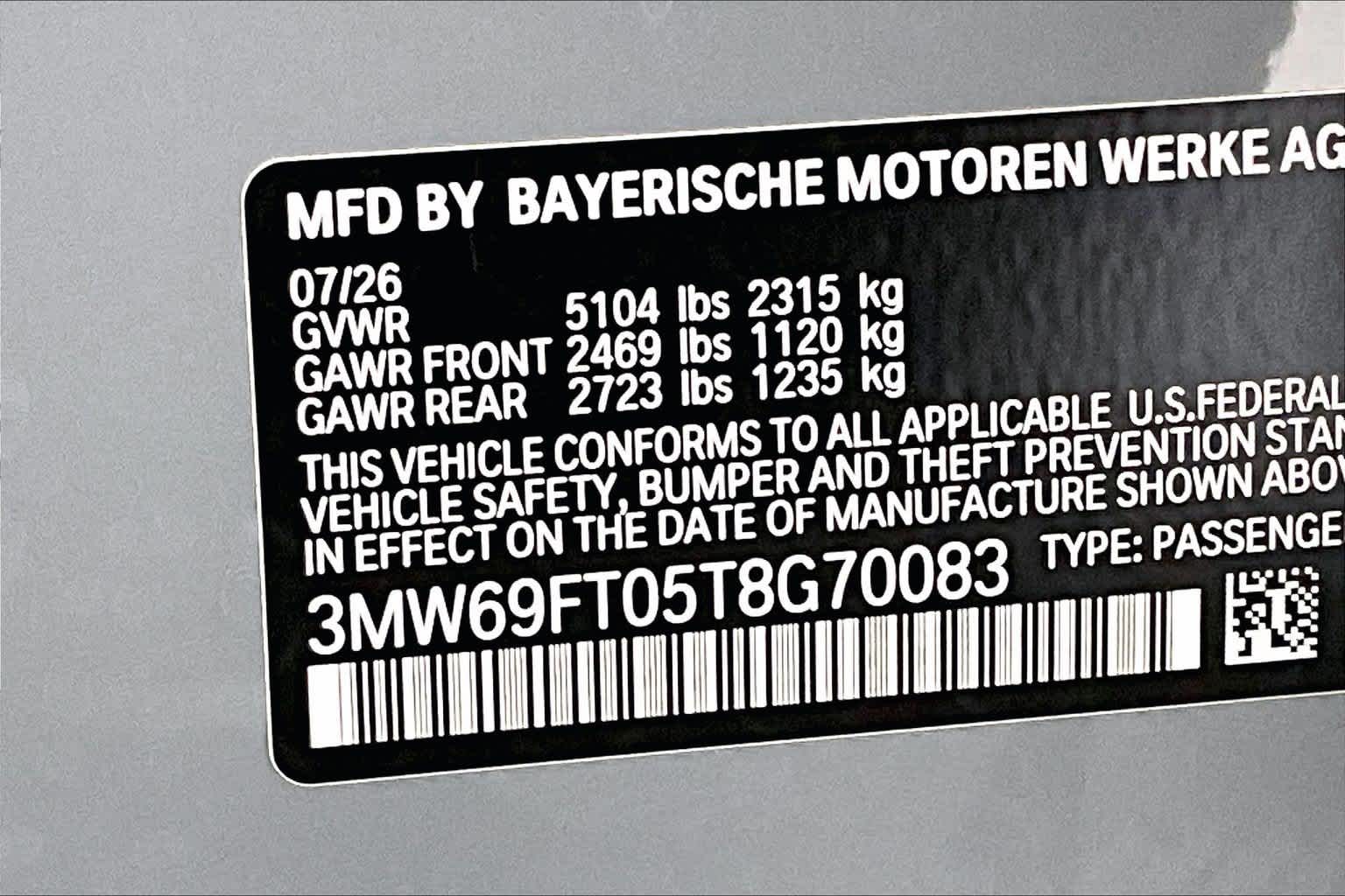 2026 BMW M340i M340i NA xDrive