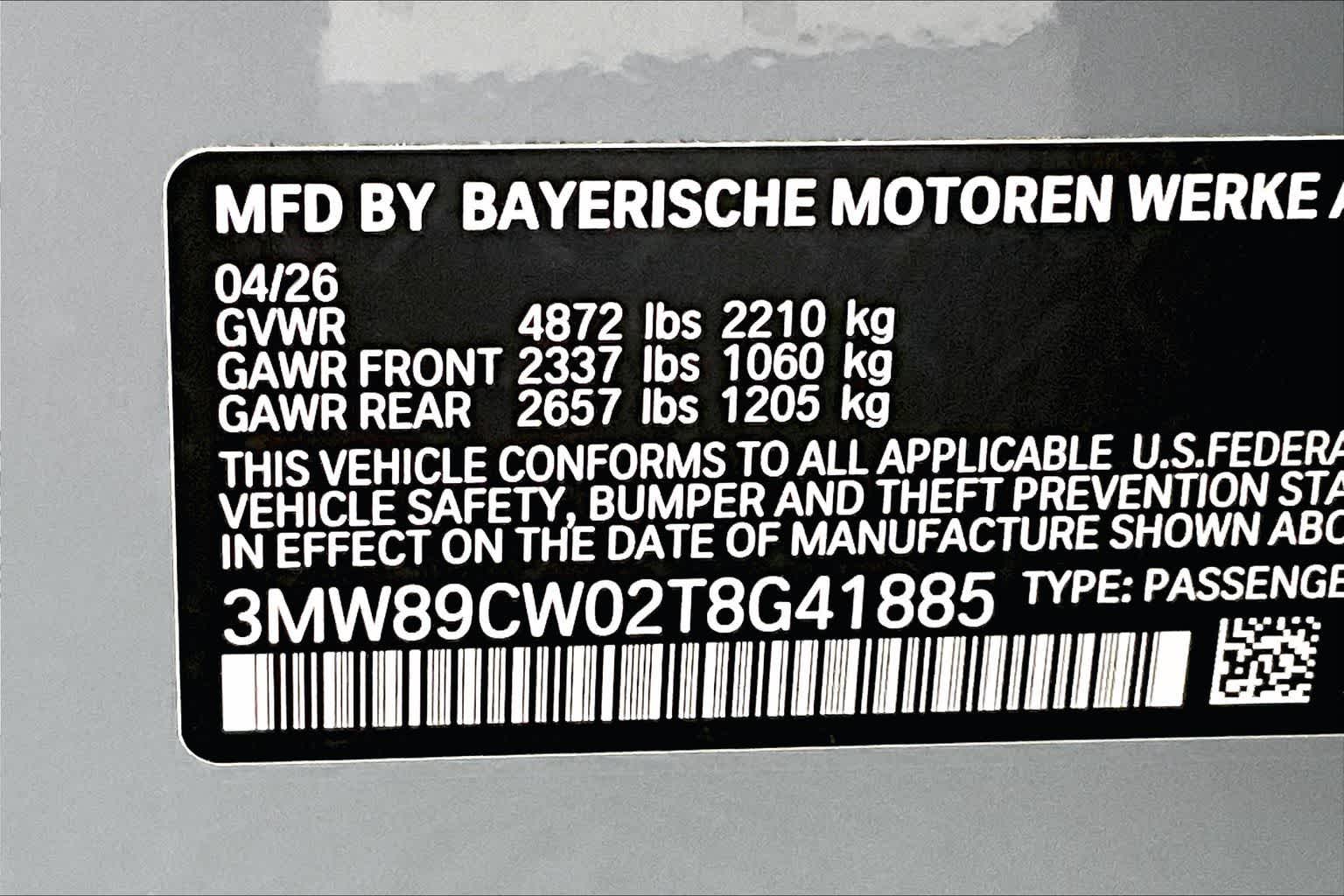 2026 BMW 330i 330i NA xDrive