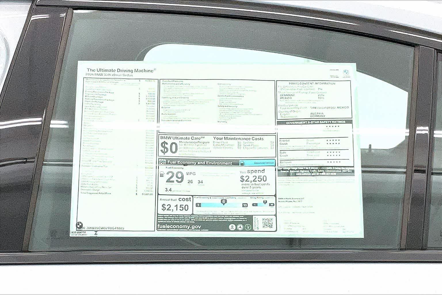 2026 BMW 330i 330i NA xDrive