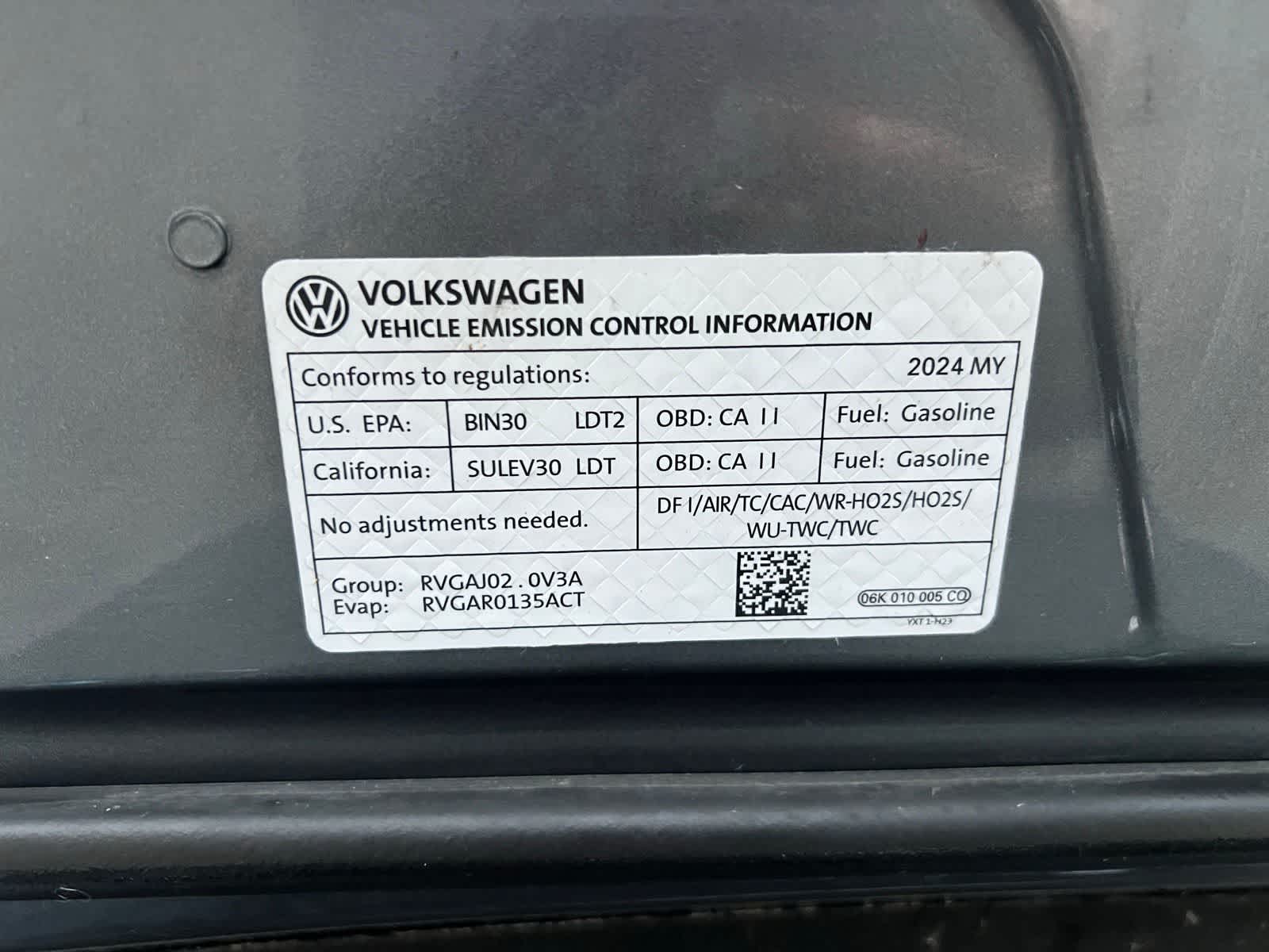 2024 Volkswagen Tiguan S