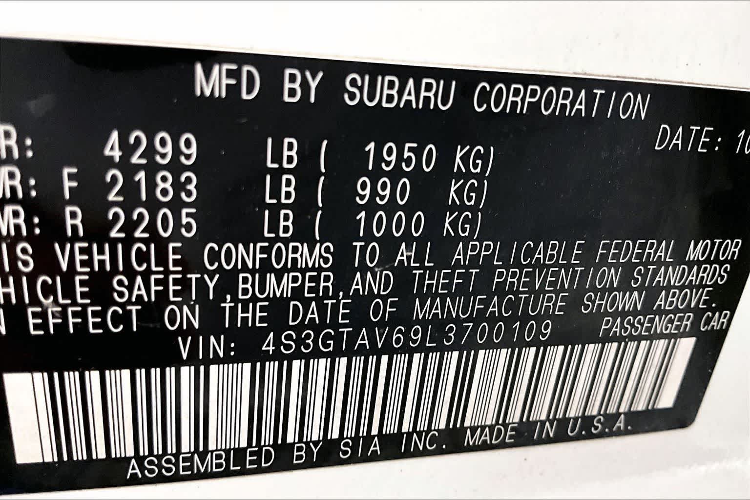 2020 Subaru Impreza Premium