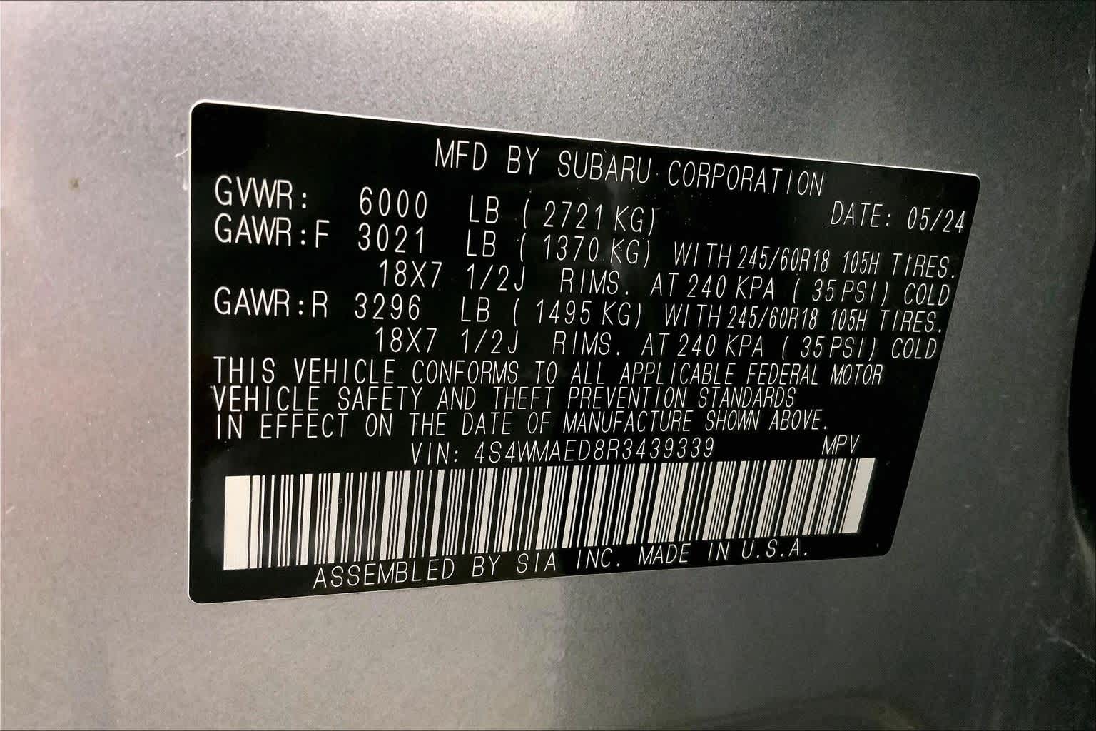 2024 Subaru Ascent Premium