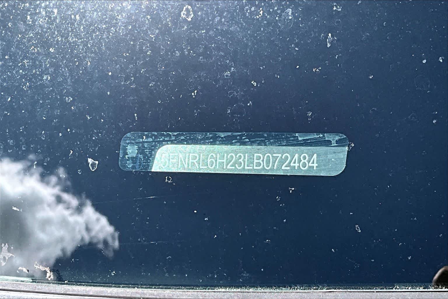 2020 Honda Odyssey LX