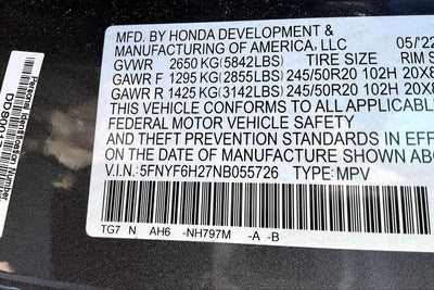 2022 Honda Pilot Special Edition