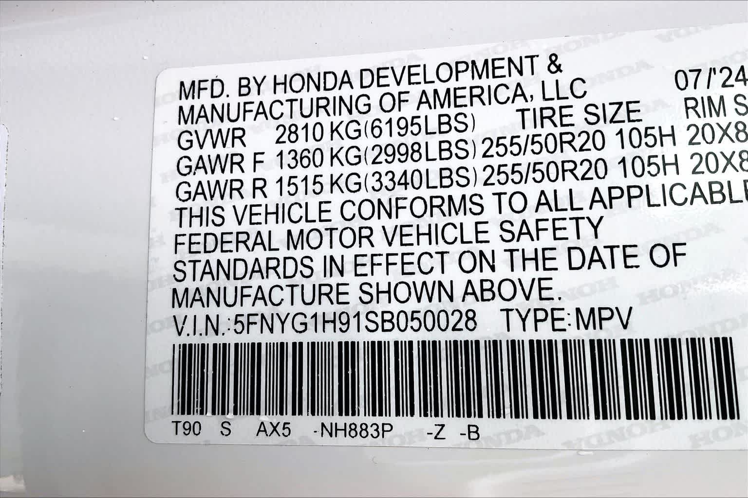 2025 Honda Pilot Black Edition