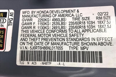 2022 Honda CR-V Hybrid EX-L