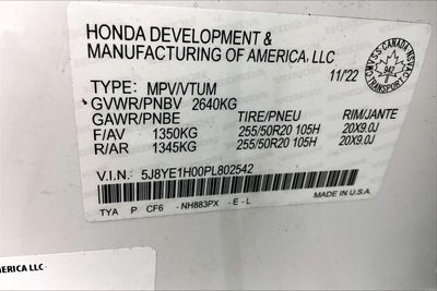 2023 Acura MDX w/A-Spec Package