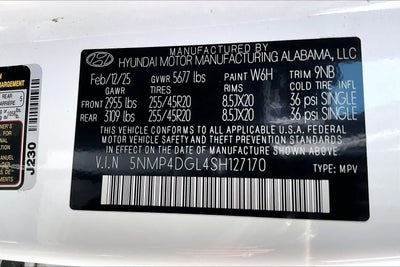 2025 Hyundai Santa Fe Limited