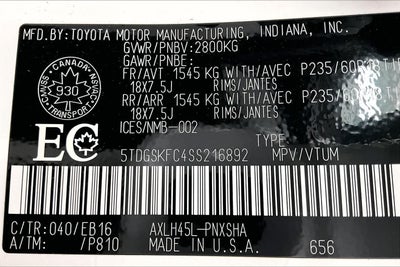 2025 Toyota Sienna XSE