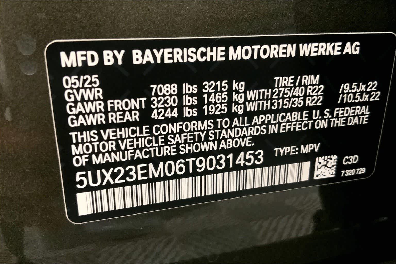2026 BMW X7 xDrive40i