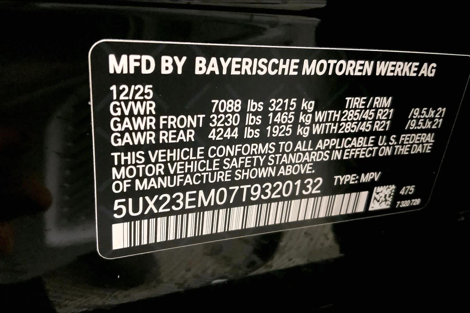 2026 BMW X7 xDrive40i