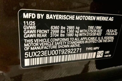 2026 BMW X5 xDrive40i