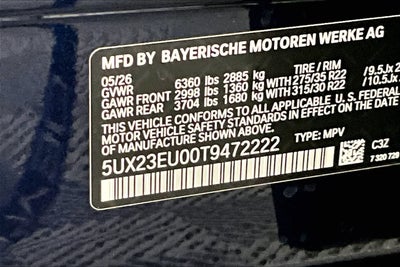 2026 BMW X5 xDrive40i