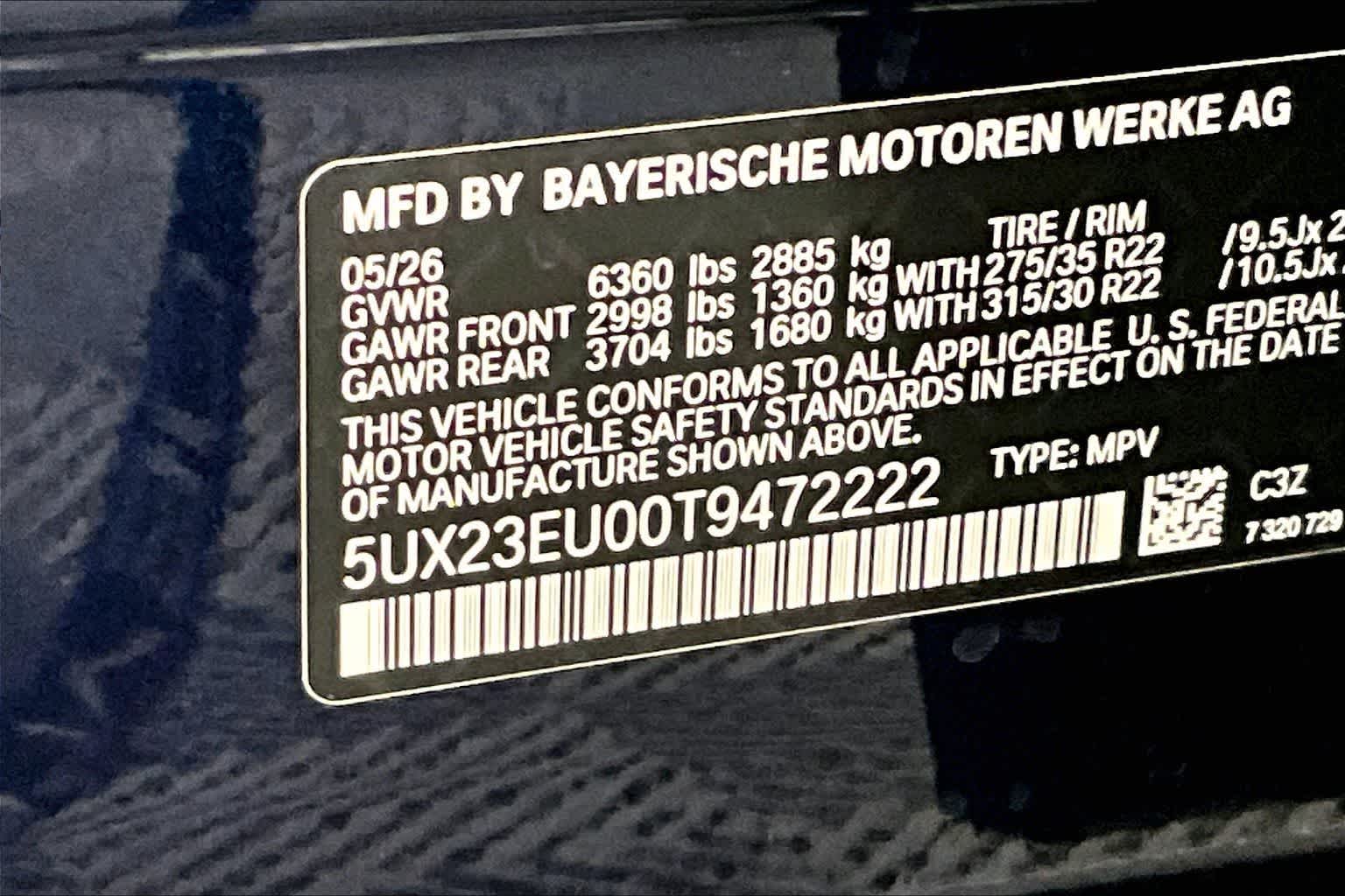 2026 BMW X5 xDrive40i