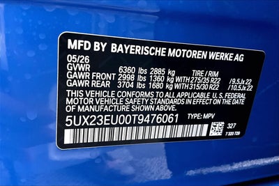 2026 BMW X5 xDrive40i