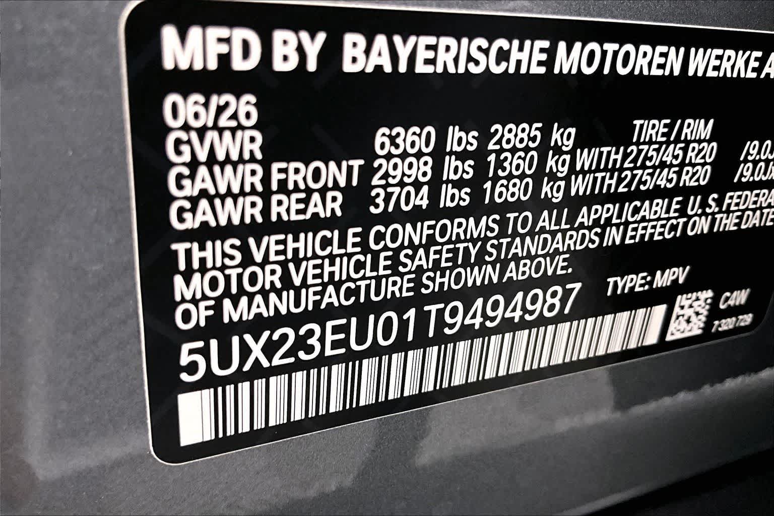 2026 BMW X5 xDrive40i