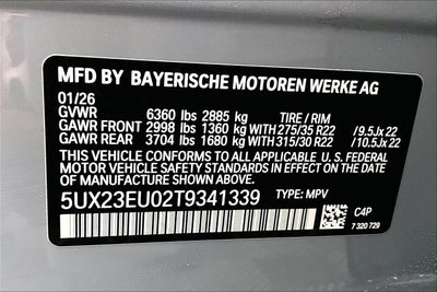 2026 BMW X5 xDrive40i