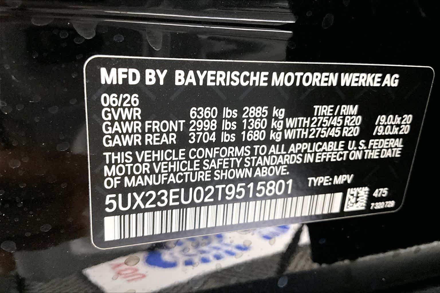 2026 BMW X5 xDrive40i