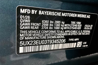 2026 BMW X5 xDrive40i