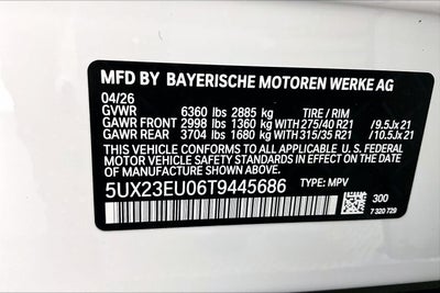 2026 BMW X5 xDrive40i