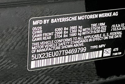 2026 BMW X5 xDrive40i