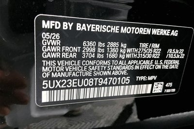 2026 BMW X5 xDrive40i