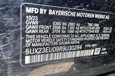 2024 BMW X5 xDrive40i