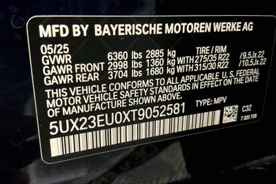 2026 BMW X5 xDrive40i