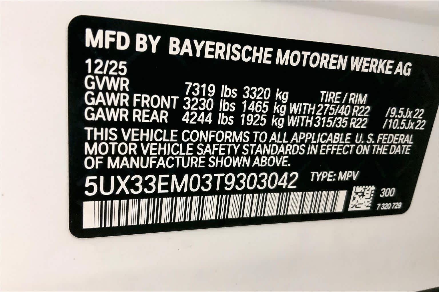 2026 BMW X7 M60i