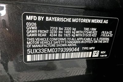 2026 BMW X7 M60i