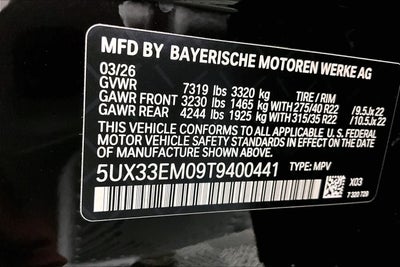 2026 BMW X7 M60i