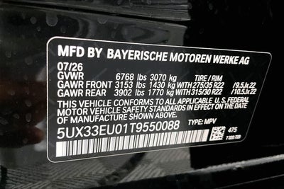 2026 BMW X5 M60i
