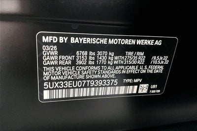 2026 BMW X5 M60i