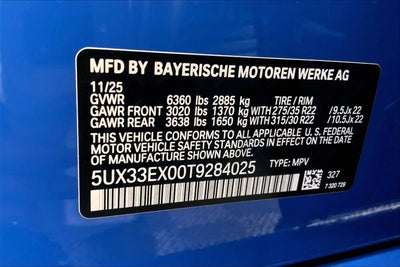 2026 BMW X6 xDrive40i